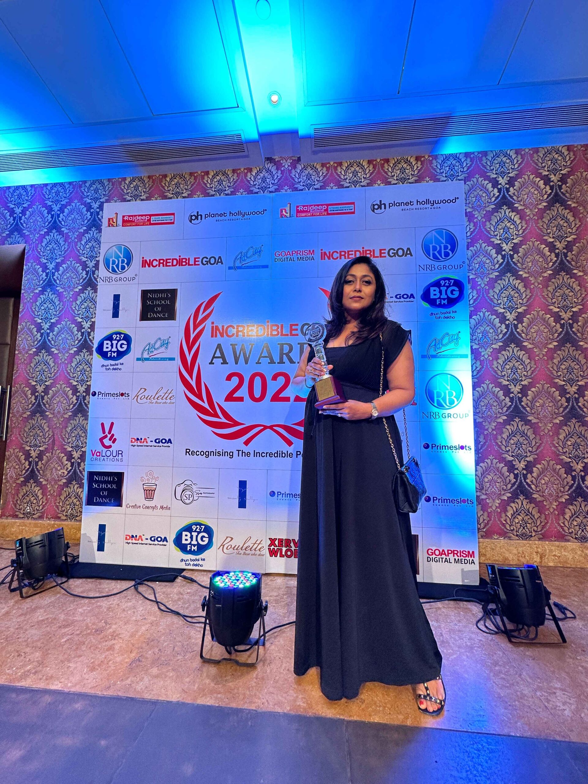 Women Empowerment Award<span style="font-size: 12px"><br>Shruti Tiwari for Excellence in Wedding Planning </span>